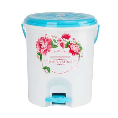 Hot Sale Factory Price Colorful Airtight Plastic Trash Can Bin