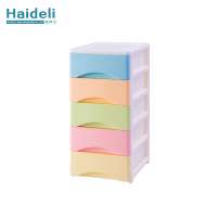 5 layer cosmetic drawer plastic storage box