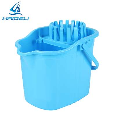 2018 New Style Large Size Plastic Mop Bucket with Wringer