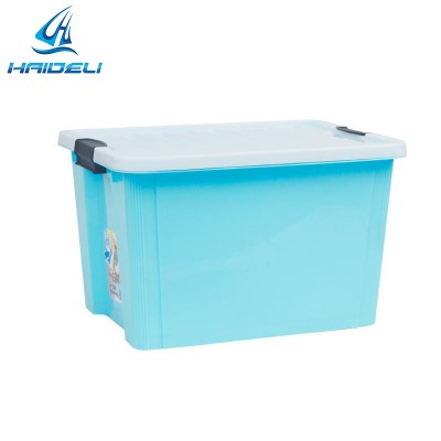 Heavy duty industrial plastic for storage and shipping/foldable large container