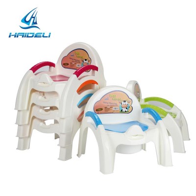 2015 hot-sell simulation baby potty/plastic baby toilet/ lovely baby toilet BLUE